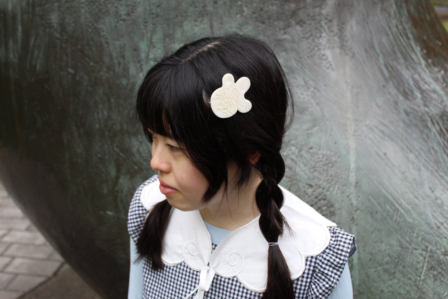 angel wing hair clips