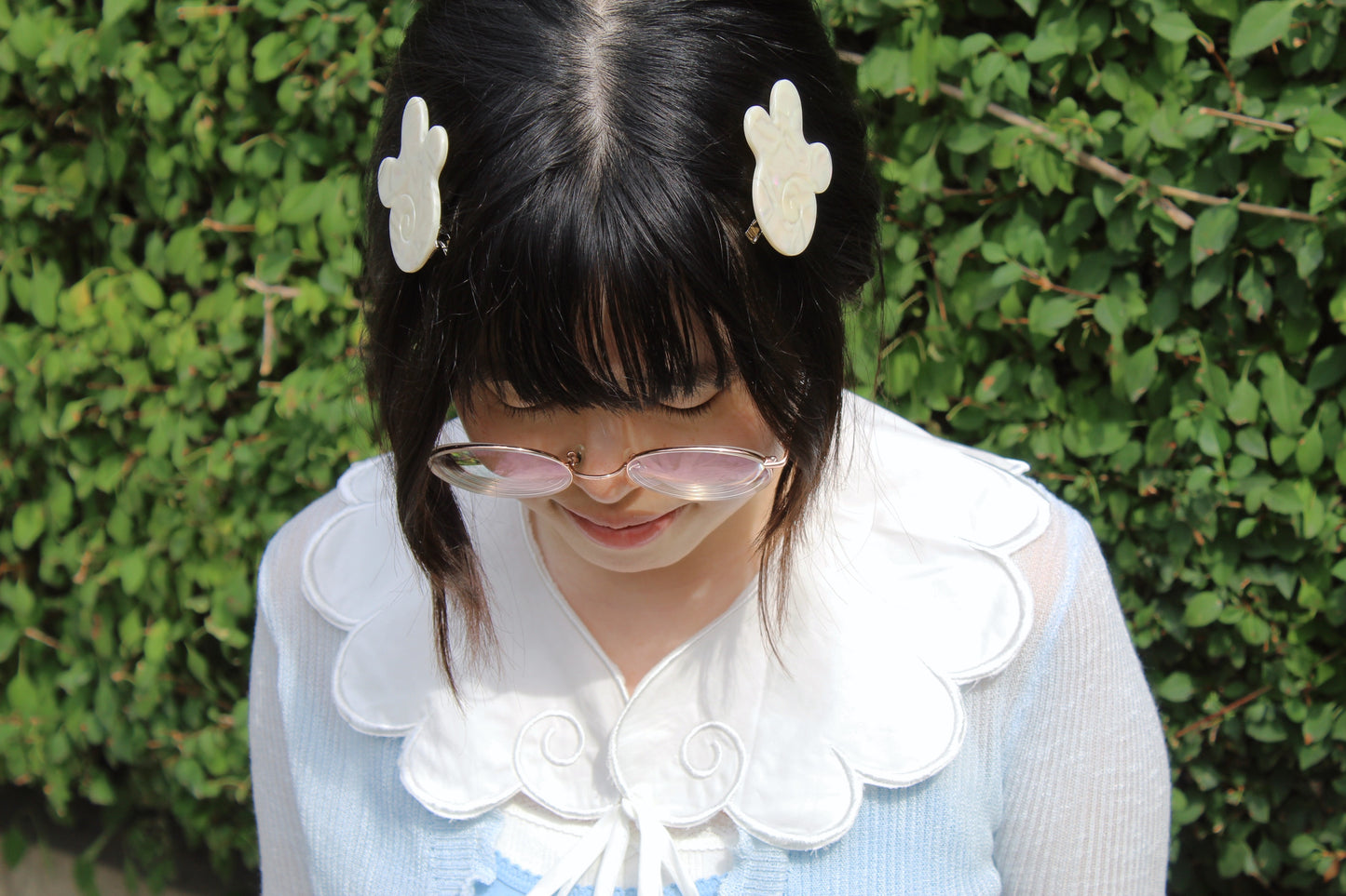 angel wing hair clips