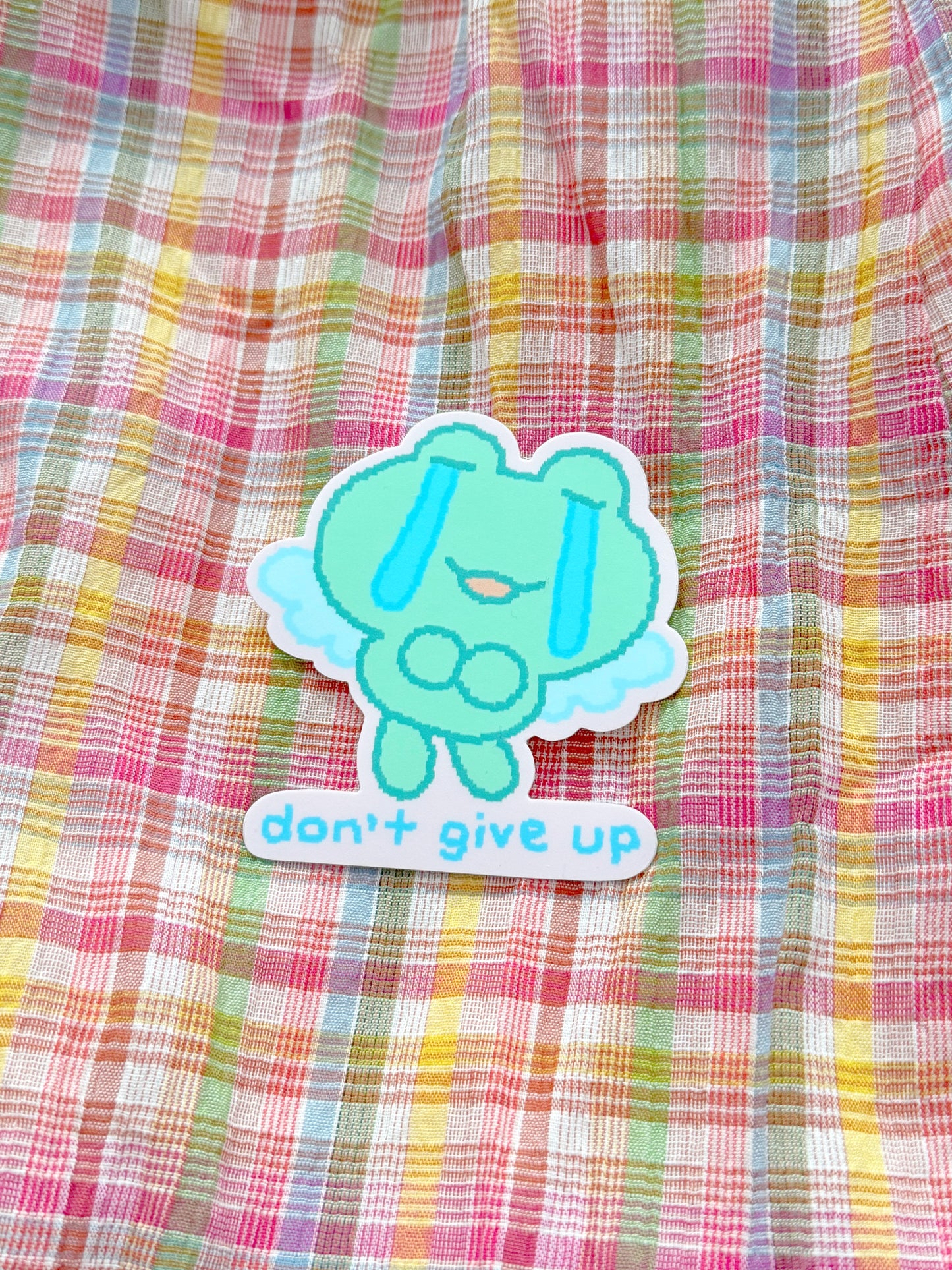 angel frog sticker