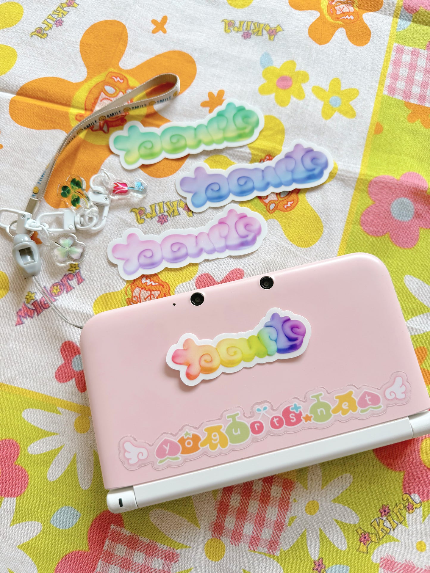 yogurts fruits clear sticker