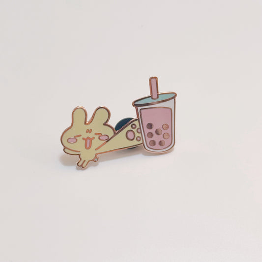 Boba Bunny Enamel Pin