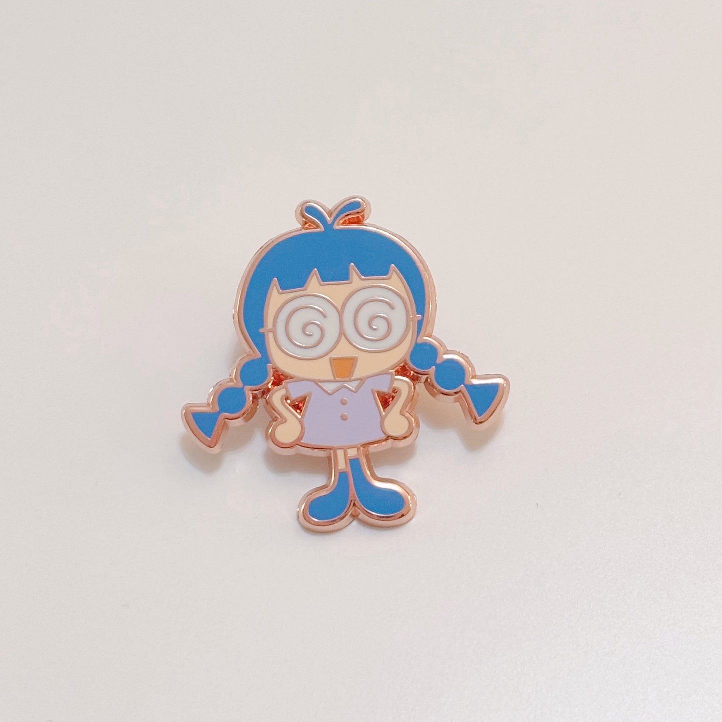 Glasses Enamel Pin