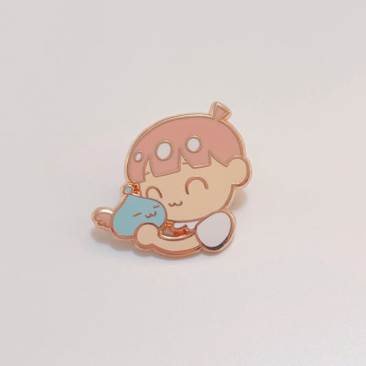 Tapioca Enamel Pin
