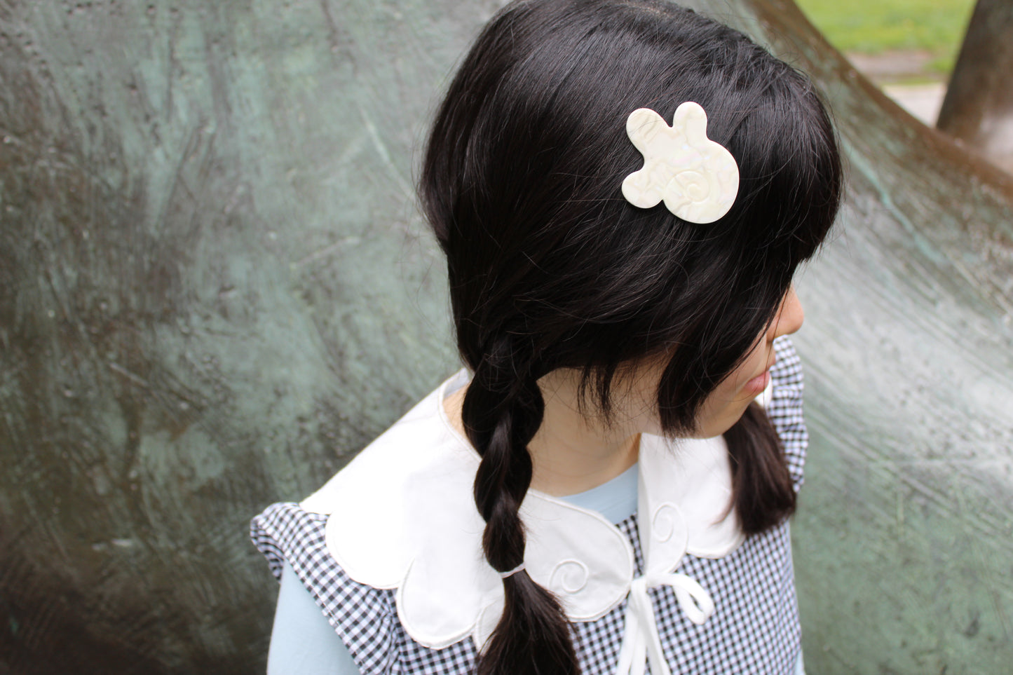 angel wing hair clips