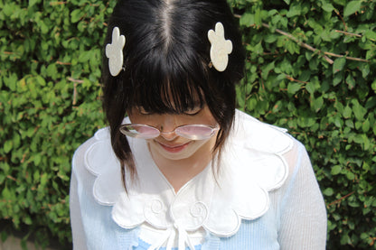 angel wing hair clips
