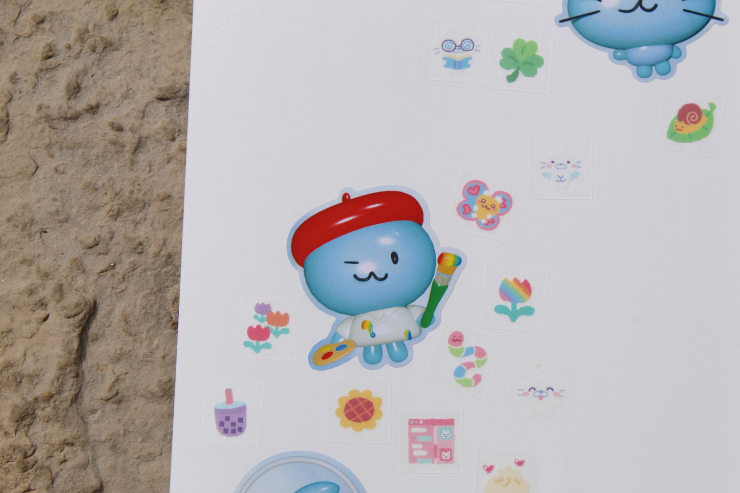 sweet droplet sticker book