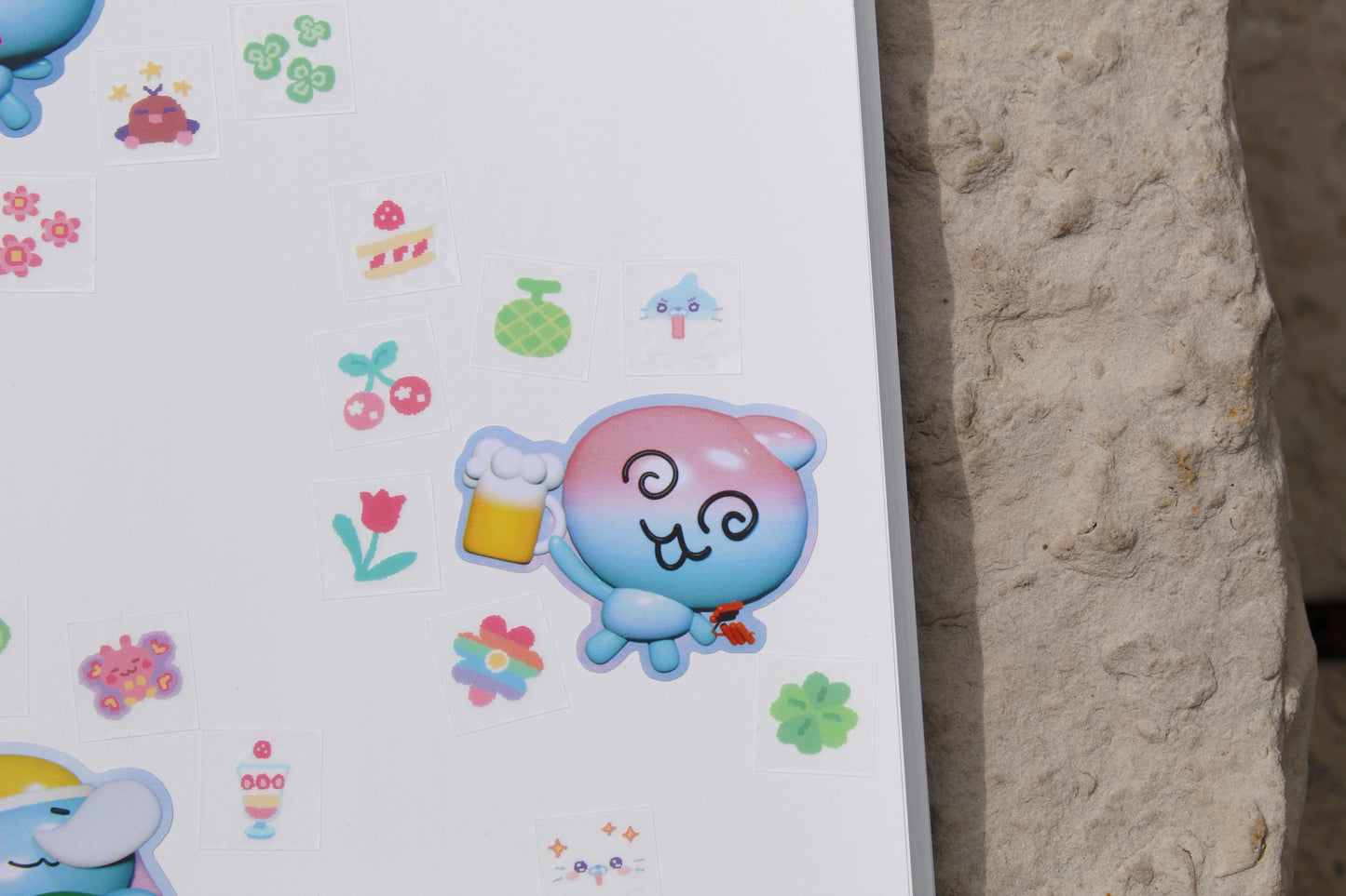 sweet droplet sticker book