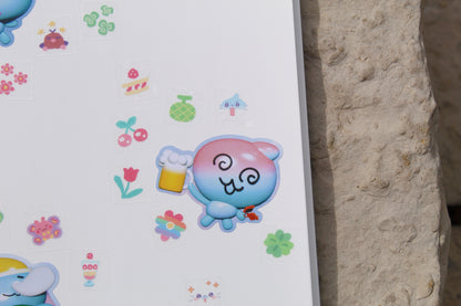 sweet droplet sticker book