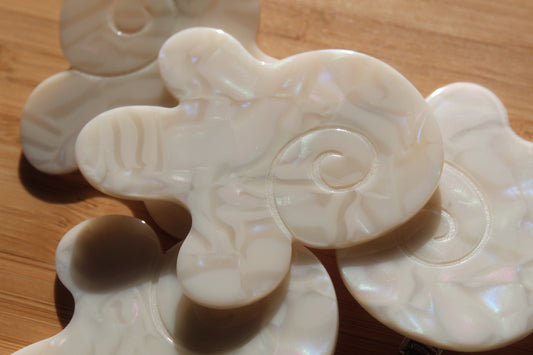 angel wing hair clips