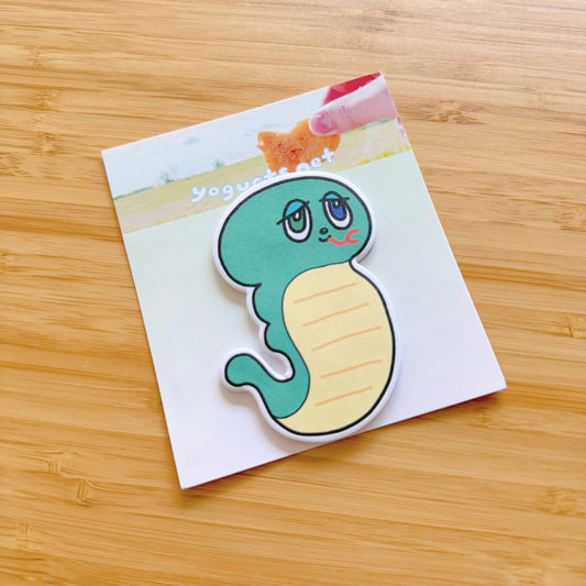 snake sticky note