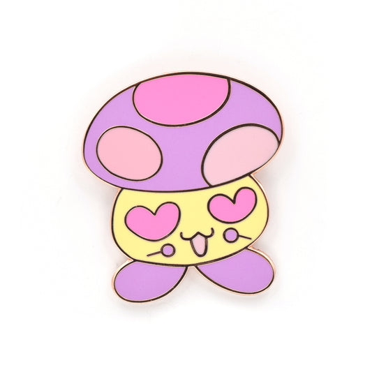 Mushroom Love Pin