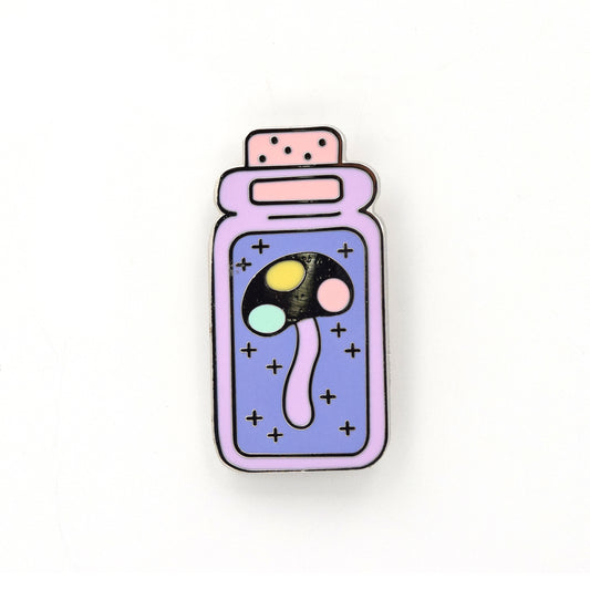 Mushroom Potion Pin