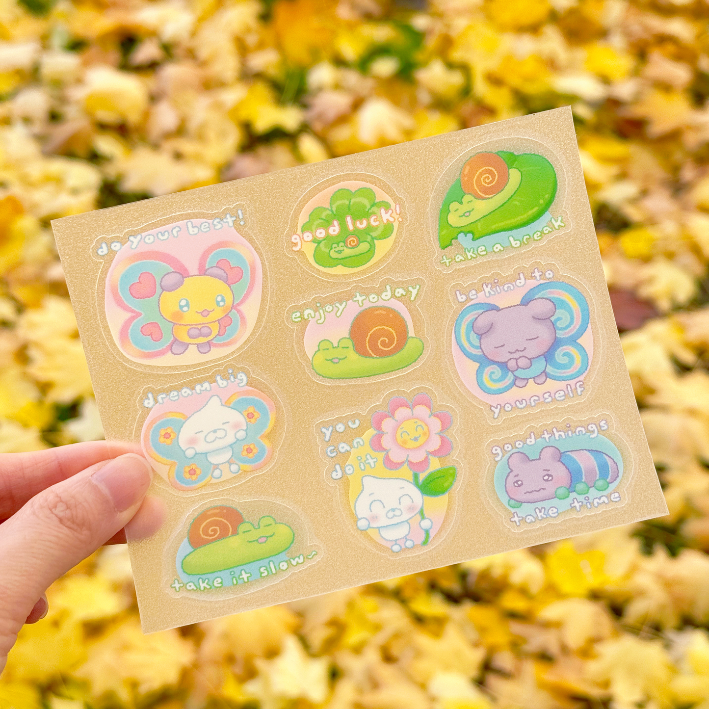 lucky charms sticker sheet