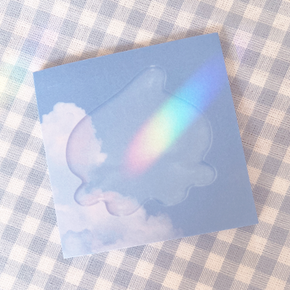 clouds memo pad